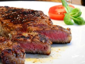 Steak optimal zubereitet