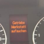 Mercedes A-Klasse W169 - Getriebe Werkstatt aufsuchen