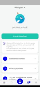 Wasserqualität im Whirlpool überwachen - klare Anweisungen