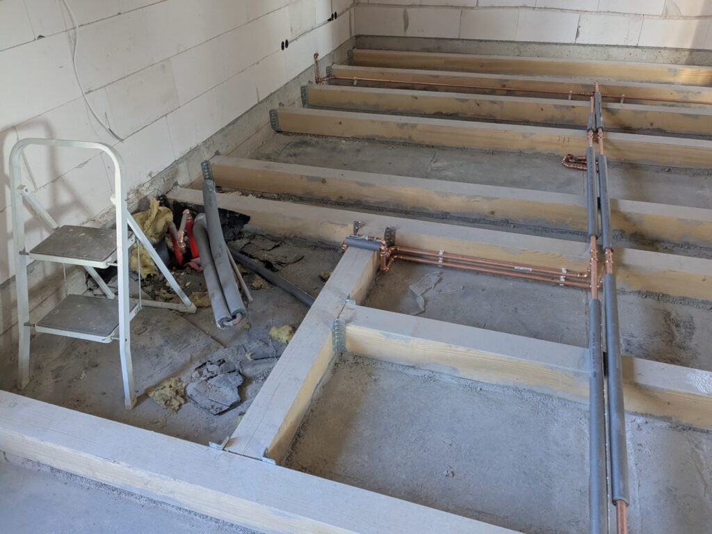 Ordnung auf der Baustelle