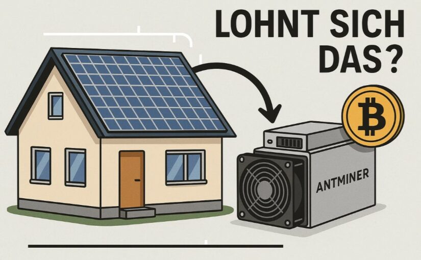 Bitcoin Mining mit PV-Überschuss