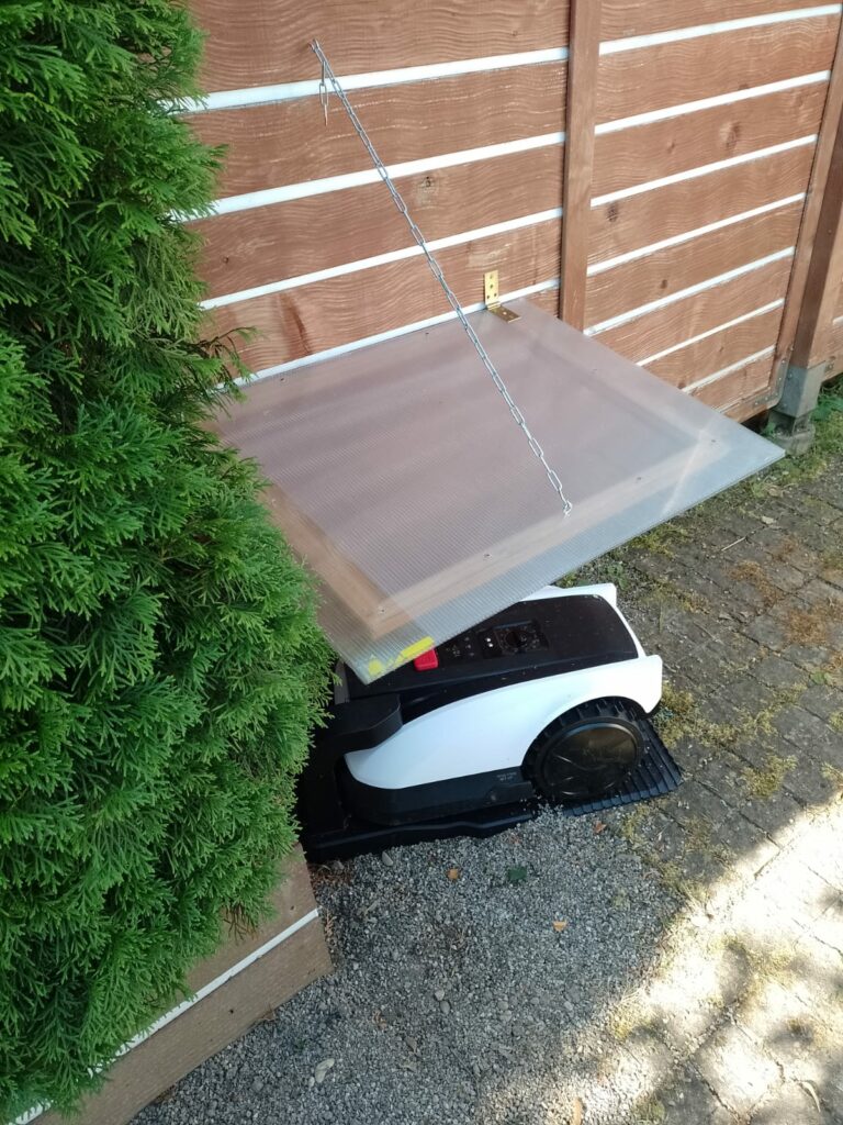 ECOVACS Goat O800 RTK - Garage ist fertig