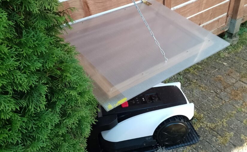 ECOVACS Goat O800 RTK - Garage ist fertig