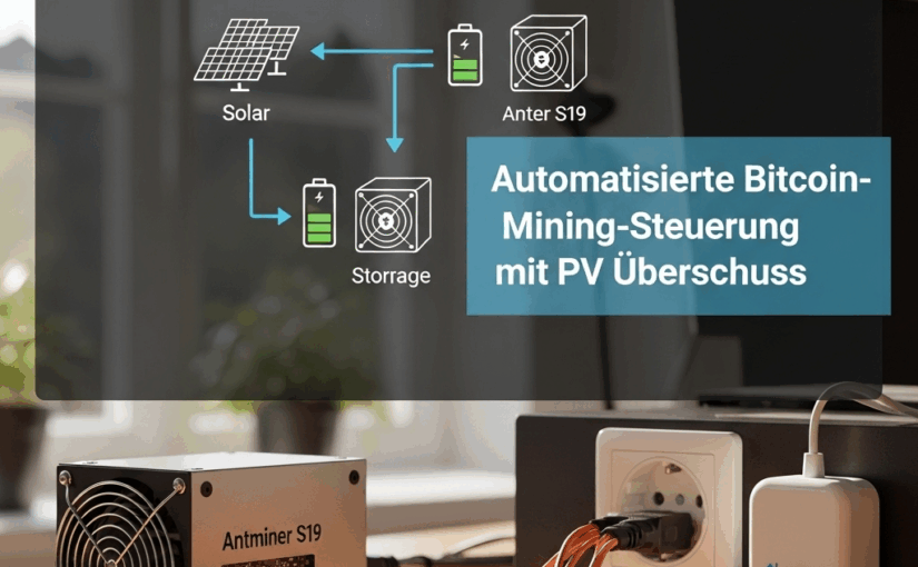 Bitcoin Mining mit PV Überschuss
