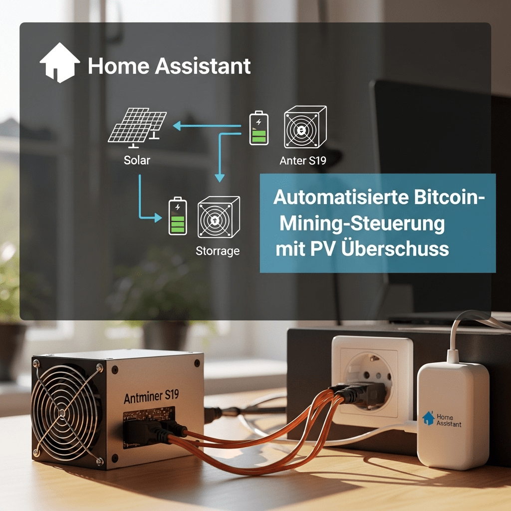 Bitcoin Mining mit PV Überschuss