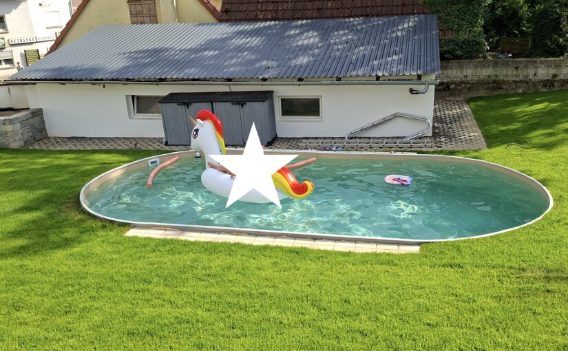Selbstgebauter Pool: so läuft er im Alltag