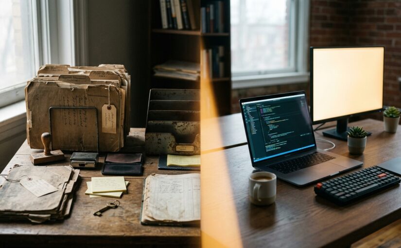 Alte Arbeitsweise vs neue Arbeitsweise