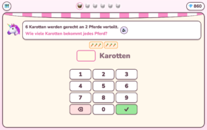Unterschiedliche Rechenspiele 3. Klasse
